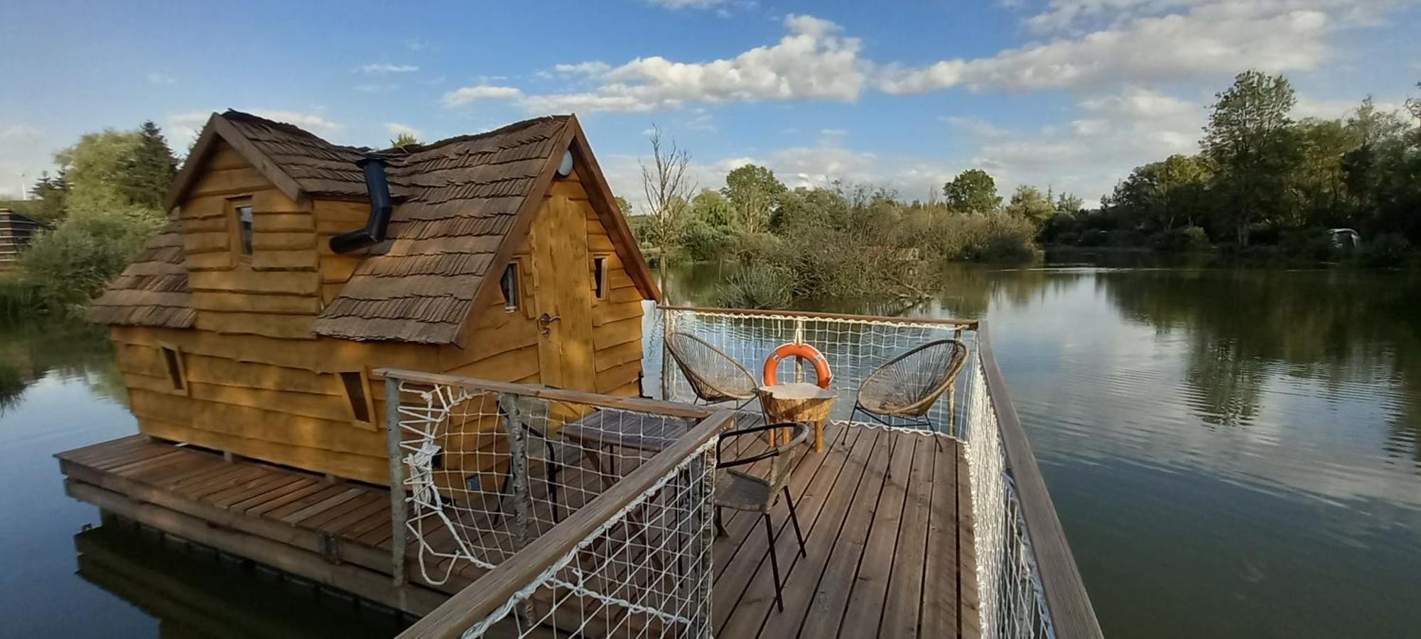 Les Cabanes Flottantes Givrauval Εξωτερικό φωτογραφία